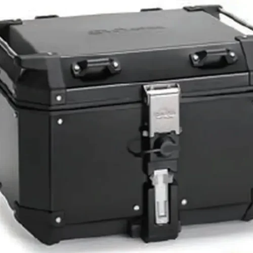 KAPPA 2025/05 KUFER CENTRALNY 48L MONOKEY KVG480B K'VOYAGER ALUMINIOWY KOLOR CZARNY ANODOWANY BLACK LINE
